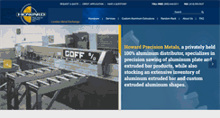 Desktop Screenshot of howardprecision.com